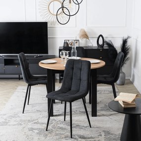 Fekete Szövet Étkezőszék. PERU 2