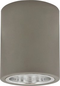 POLUX 312419 JUPITER Hengeres Mennyezeti Lámpa Szürke E27 IP20