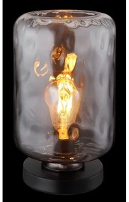 Globo 16046TS - Asztali lámpa DARINA 1xE27/60W/230V szürke