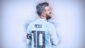 Poszter, Lionel Messi, Argentína