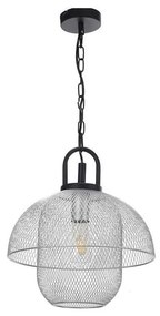 ONLI - Csillár láncon ZAIR 1xE27/22W/230V fekete/ezüst