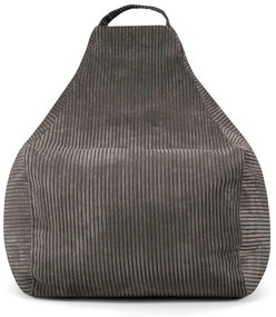 Mustársárga kordbársony babzsákfotel Play Amuse – SLOWDOWN