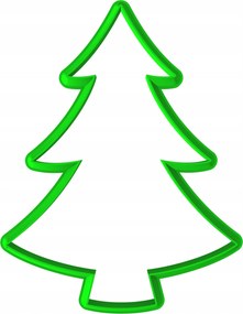 Karácsonyi Mézeskalács Forma Karácsony Nagy XL Karácsonyfa 14cm