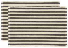 Textil tányéralátét szett 2 db-os 33x48 cm Statement Stripe – Södahl