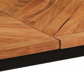 tömör akácfa étkezőasztal 160 x 80 x 75 cm