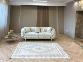 Elinor bézs klasszikus szőnyeg 80x150 cm