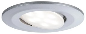 Paulmann 99932 Calla fürdőszobai beépíthető lámpa, kerek, fényerőszabályozható, billenthető, króm, 4000K természetes fehér, beépített LED, 560 lm, IP65