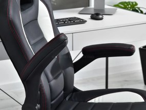 Gamer szék Race (fehér + szürke). Akció -15%. 1110530