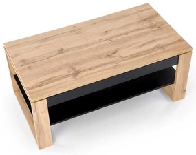 Osiris dohányzóasztal, artisan tölgy / fekete