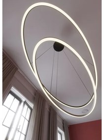 Redo 01-3343 - LED fényerőszabályozható kábeles csillár LEO LED/115W/230V fekete