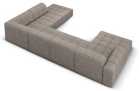 Sötétszürke sarokkanapé (jobb oldali-U alakú) Chicago – Cosmopolitan Design