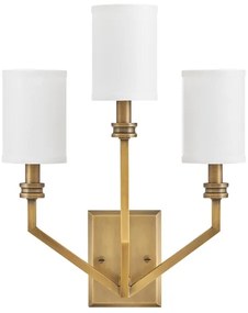 Hinkley HK-MOORE-WB3-HB - MOORE fali lámpatest 3xE14/40W/230V arany