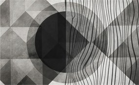Dekoratív Fotótapéta Fali Fal Absztrakt formák 416x254