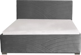 DIDI ágy 180x200 cm Sötétkék Matrac nélkül