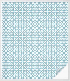 Szélvédőfólia Adatvédelem Ablak Kék díszek 100x116 cm
