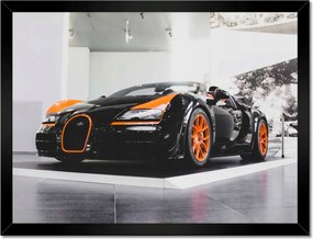 Poszterek keretben 40x30 Bugatti Autó