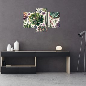 Kép - Pozsgás növények (90x60 cm)