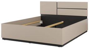 Franciaágy 160 cm Crossroad S31 (congo + fekete). Akció -15%. 1118247
