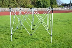 Kerti pavilon PROFI Zöld 3 x 3 m + 4 oldalfallal