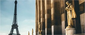 Kép a Trocader térről, Párizs (120x50 cm)