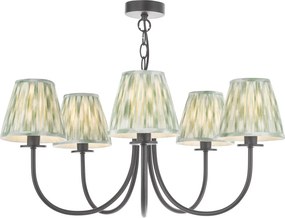 Dar Lighting modern csillár becca matt fekete darbec0522-ika2624