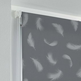 Szürke textil roló 60x90 cm Envolea – douceur d'intérieur