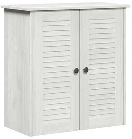 Fürdőszoba bútor szett polcokkal 2 pcs Barna 67.5 x 34 x 80 cm