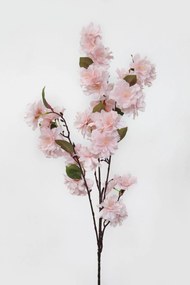 Rózsaszín mű cseresznye ág 90cm