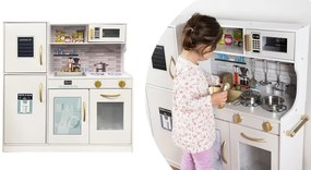 Fa játékkonyha, kiegészítőkkel