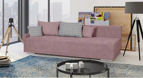 START Háromszemélyes kinyitható kanapé Rózsaszín