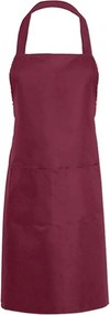 Konyhai kötény Grill kötény bordó pamut