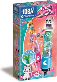 Színes Sweet Pets szövegkiemelő készítő készlet Clementoni