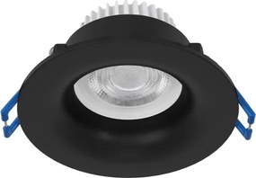 Eglo 902273 -LED fürdőszobai süllyesztett mennyezeti lámpa SALABATE LED/4,9W/230V átm.8,8cm IP65 fekete