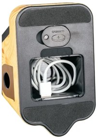 Immax 09000L - LED+CCT dimmelhető asztali lámpa Qi vezeték nélküli töltővel, IDEAL LED/8W/230V, bézs