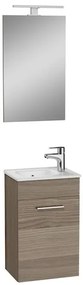 VitrA Mia Fürdőszobabútor szett mosdóval, tükörrel és világítással 39x61x28 cm cordoba MIASET40C