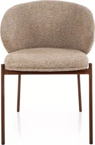 Kioto D étkezőszék bézs/dió