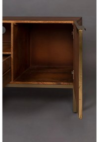 Aranyszínű mangófa TV-állvány 40x60 cm Volan – Dutchbone