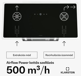 Klarstein AlizeEdge páraelszívó, Érintős, Lapos, Csendes, Beépített, A+