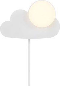 Nordlux gyerek fali lámpa skykucloud fehér nor2312971001