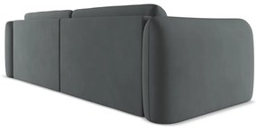 Sötétszürke kanapé 210 cm Hoku – Makamii