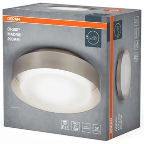 Osram - Mennyezeti lámpatest ORBIS MADRID 2xE27/10W/230V átm. 29 cm matt króm