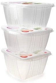 Classic 3 db-os élelmiszer tároló szett, 1 l - Snips