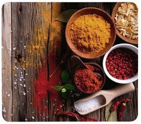 Edzett üveg falvédő tűzhelyhez 50x56 cm Spice – Wenko