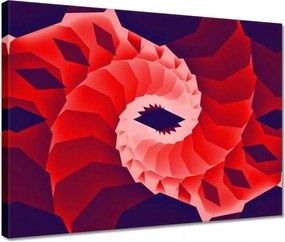 Vászonkép 40x30 Piros kanyar