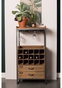 Edgar bortartó szekrény fenyőfából - White Label