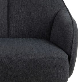 Antracitszürke fotel Texas – Actona