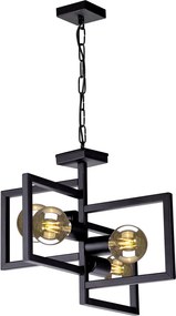 KAJA K-4036 LAVAYA Fekete Színű Függeszték 4xE27 15W IP20