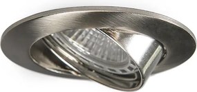 Okos süllyesztett spotlámpa acél WiFi GU10 dönthető - Edu