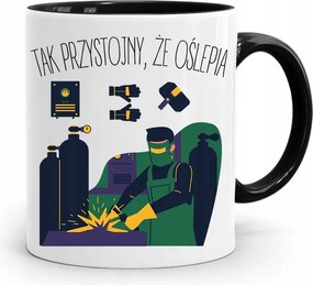 Bögre Fekete Ajándék Olyan Jóképű, Hogy Vakító, fényképes nyomattal