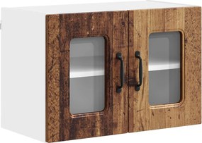 vidaXL Konyhaszekrény tárolóval Kalmar Öreg fa 60 x 31 x 40 cm Faanyag